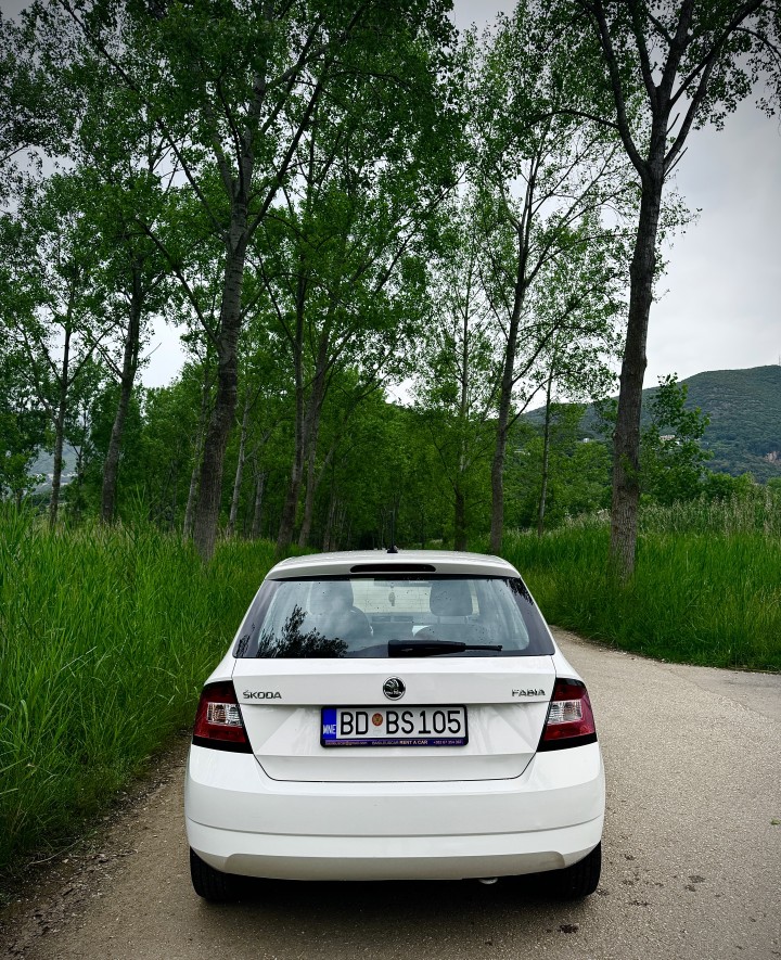 Škoda Fabia-bijela