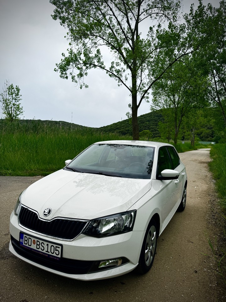 Škoda Fabia-bijela